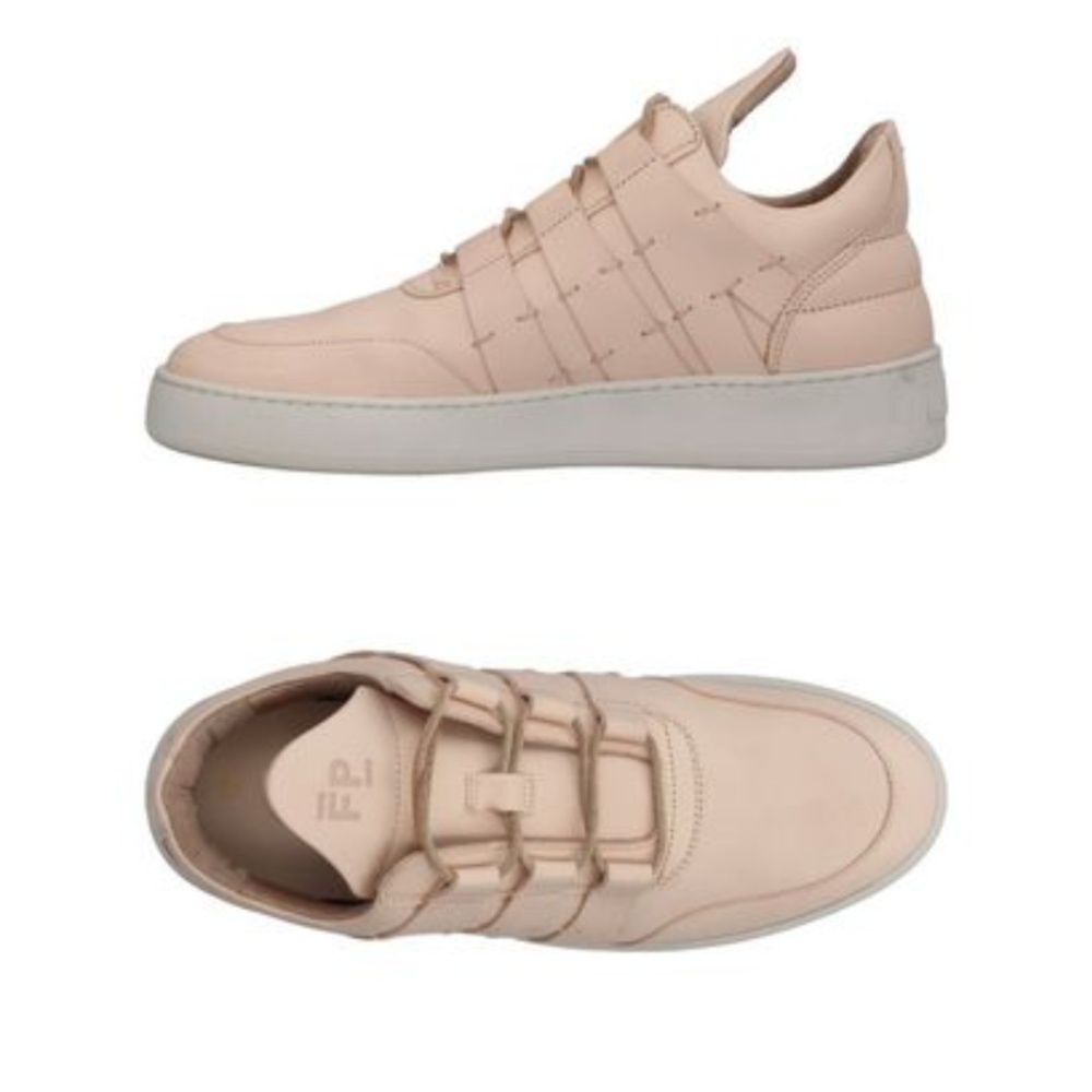 Filing Pieces Pink Sneakers